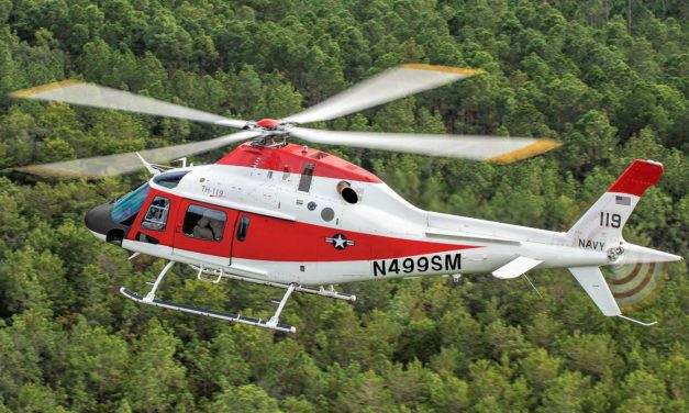 The TH-119 makes its first flight