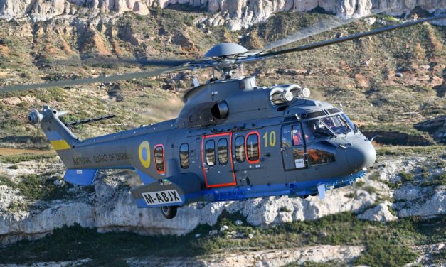 Ukraine receives its first H225s refitted by Airtelis