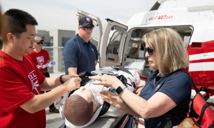 Bell Shaanxi Helicopters and Shaanxi People’s Hospital Complete Air Medical Training Exercises