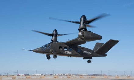 The Bell V-280 Valor demonstrates low-speed agility manoeuvres