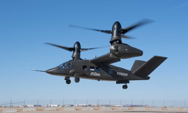 The Bell V-280 Valor demonstrates low-speed agility manoeuvres