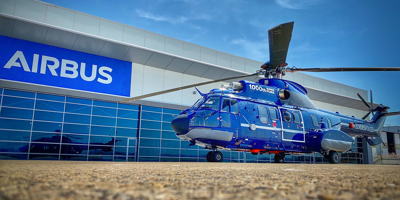 Airbus delivers 1,000th Super Puma helicopter