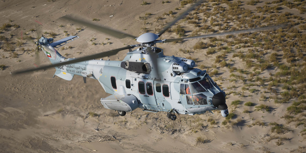 Flight testing begins for the first H225Ms for Kuwait