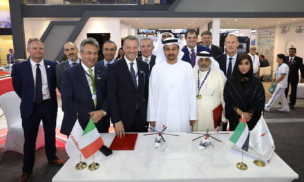 Abu Dhabi Aviation & Leonardo sign contracts for five helicopters