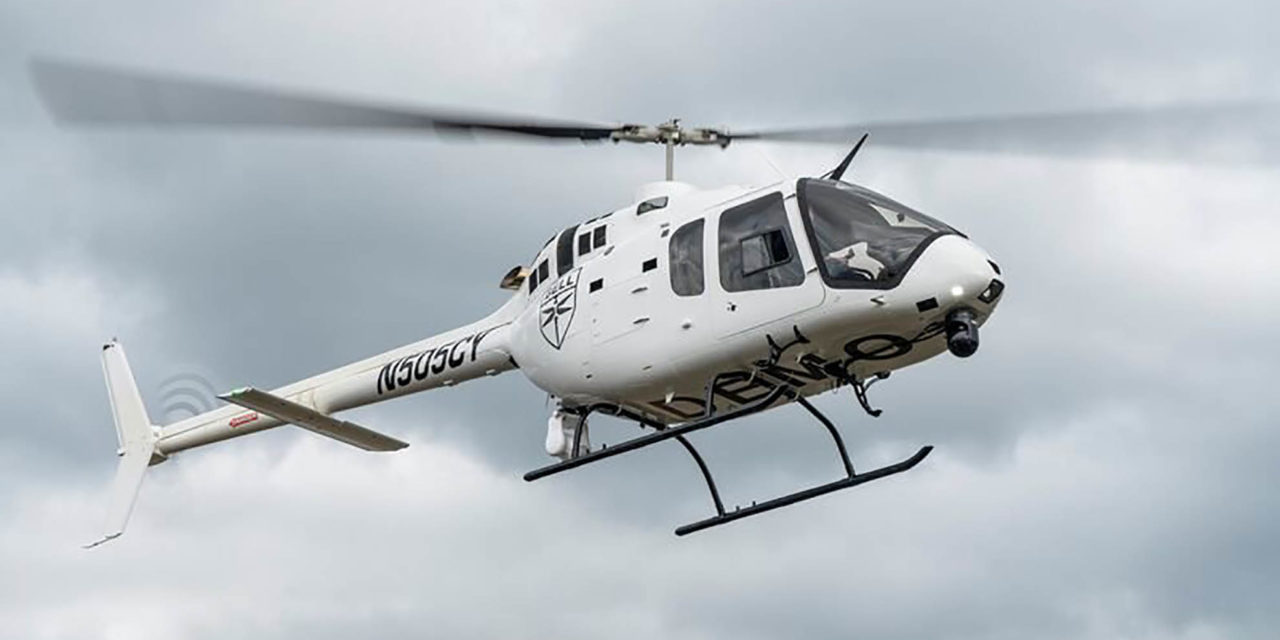 
First Bell manufactured public safety configured Bell 505 delivered