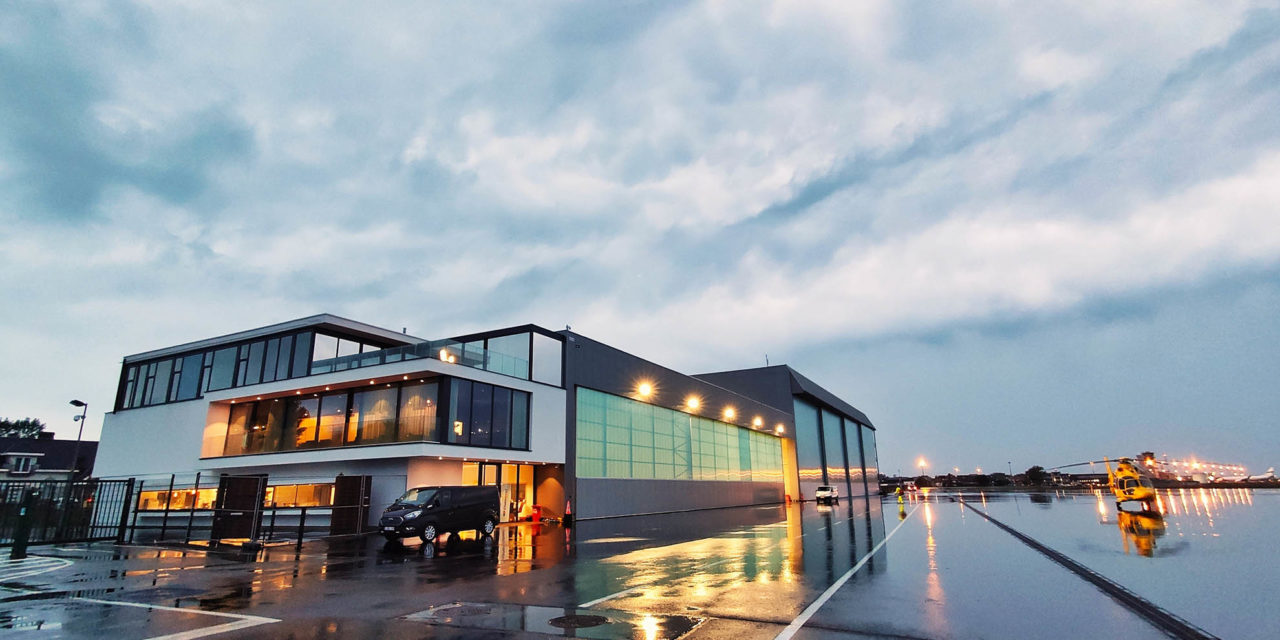 
New maintenance hangar for NHV in Ostend