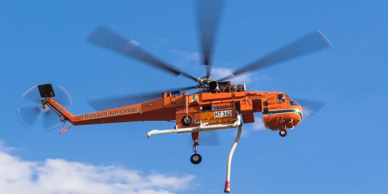 Erickson Generates global demand for The S-64 Air Crane