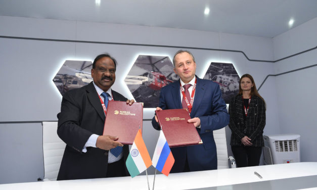 
Russian Helicopters signs an events roadmap for Ka-226T localization in India