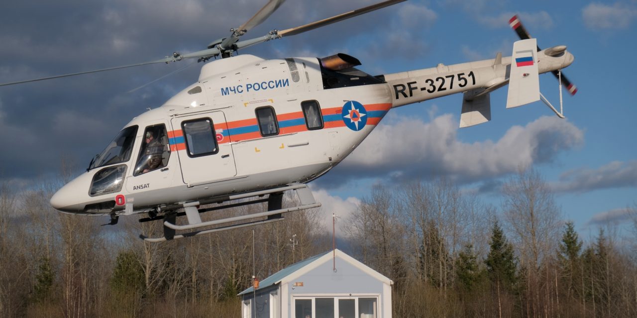 the first Ansat  over to EMERCOM of Russia