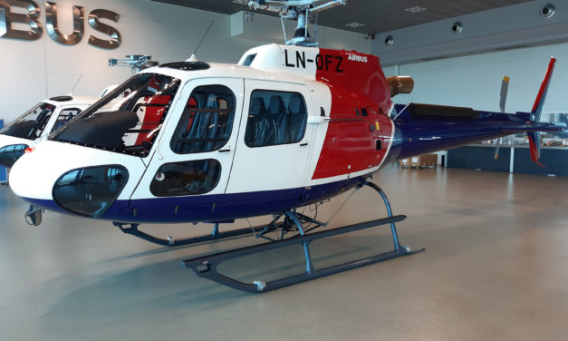 first helicopters under e-delivery process
