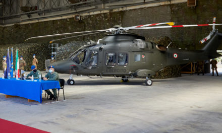 Leonardo delivers its first AW169 to the Italian Army