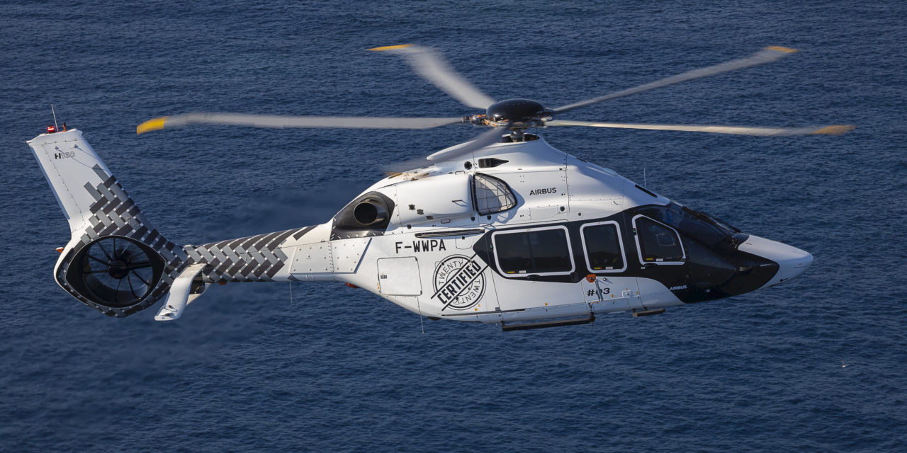 The H160 receives EASA approval