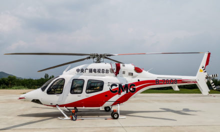 Bell Delivers the First TV News Helicopter to China