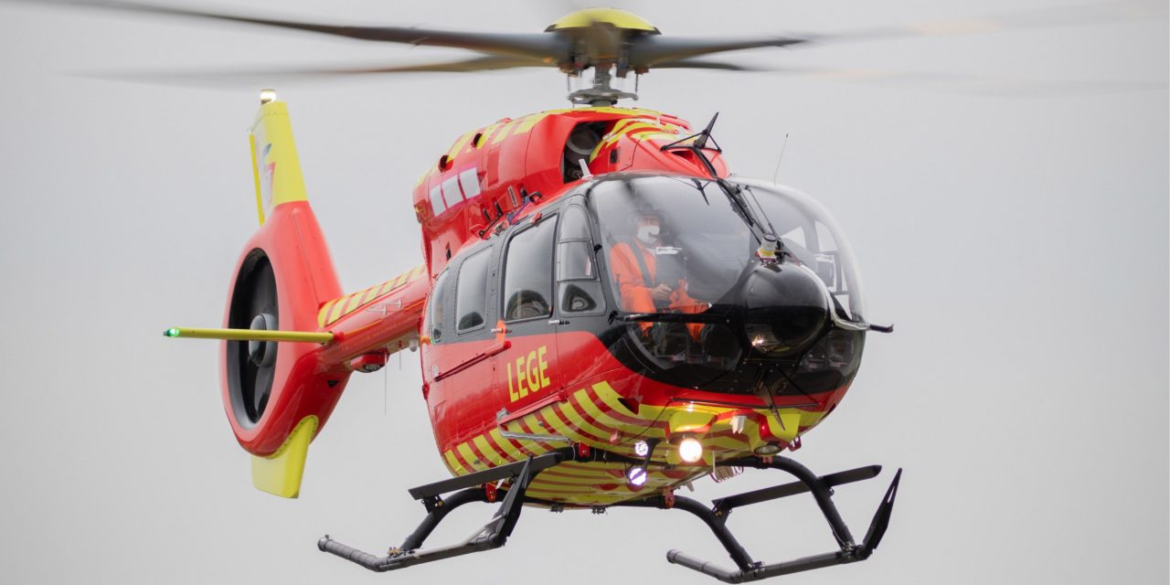 Norwegian Air Ambulance Foundation receives first ever five-bladed Airbus H145 helicopter