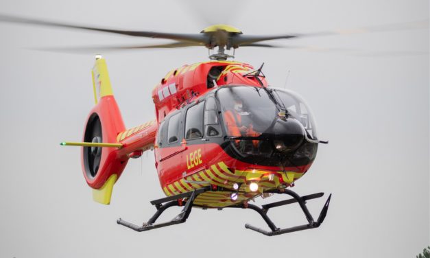 Norwegian Air Ambulance Foundation receives first ever five-bladed Airbus H145 helicopter