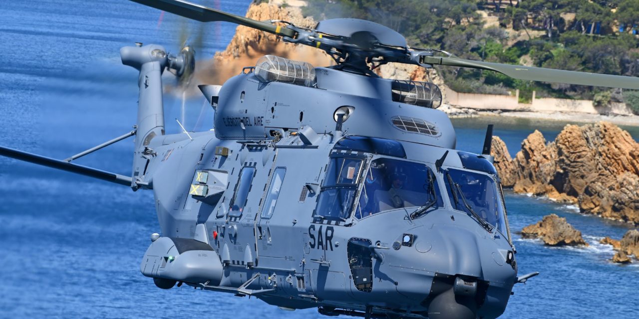 First NH90 delivered to the Spanish Air Force for search and rescue missions