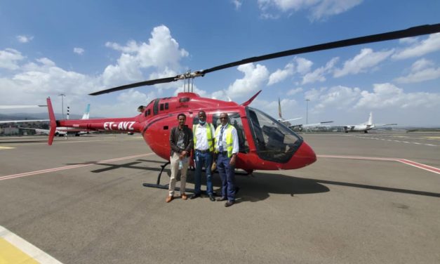 Bell Delivers First Bell 505 to Ethiopia
